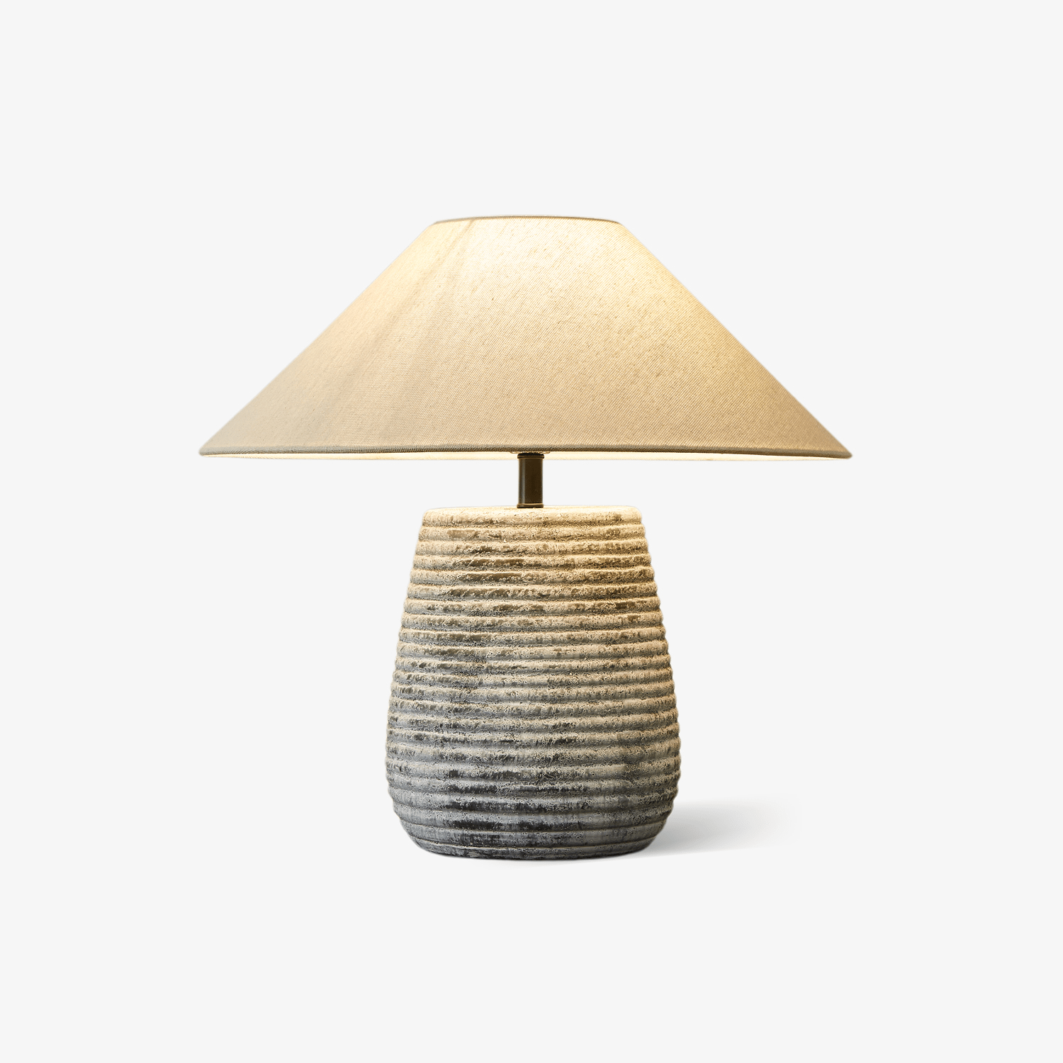 Clarissa Clear Fabric Table Lamp