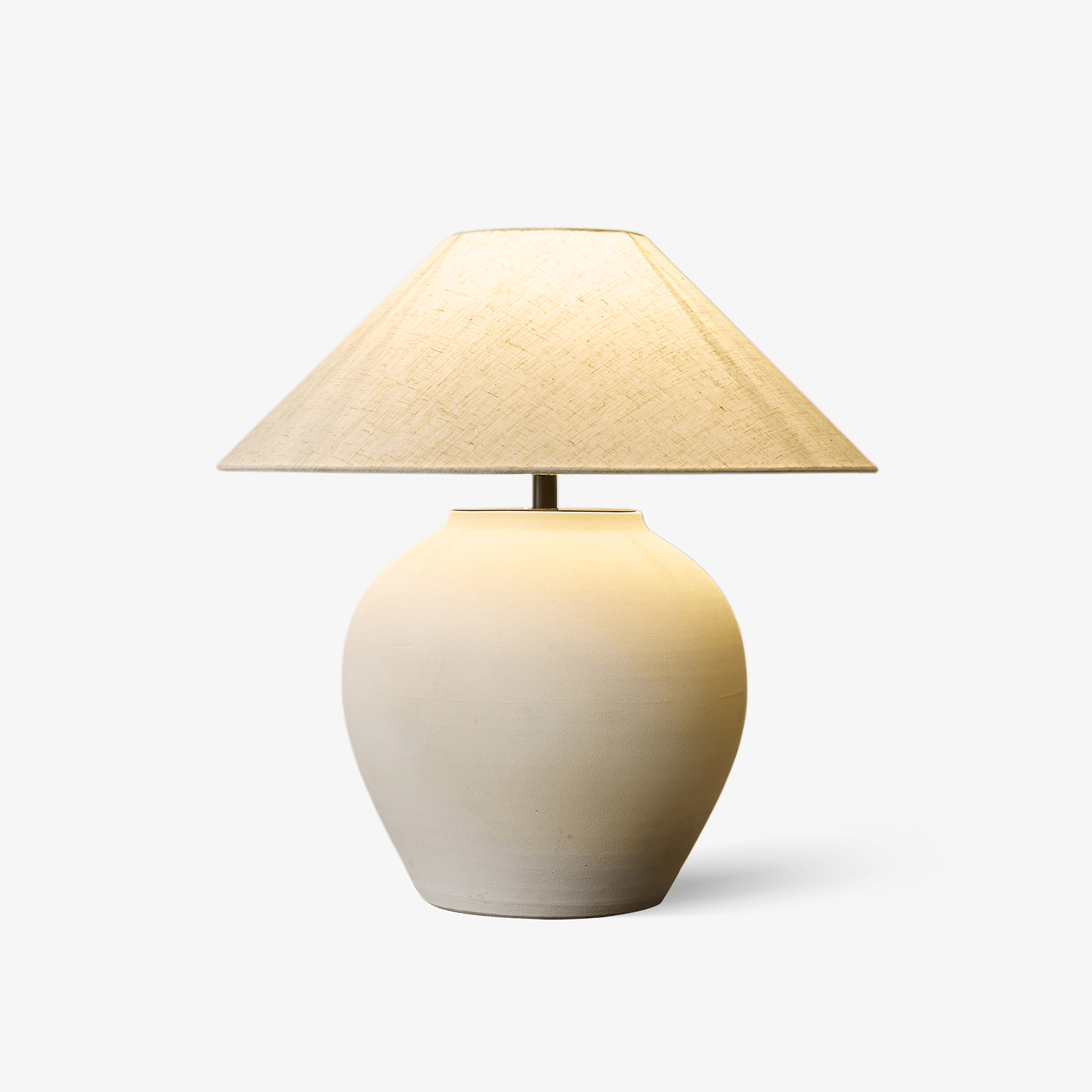 Clay Minimalist Cone Table Lamp
