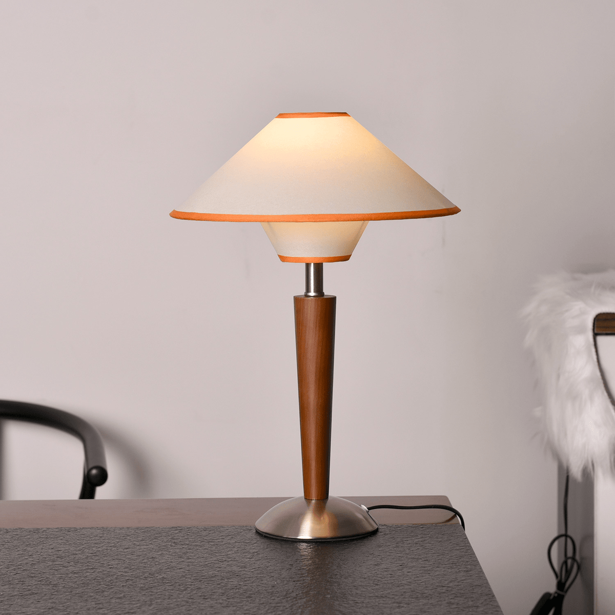 Aureridge Wood Table Lamp