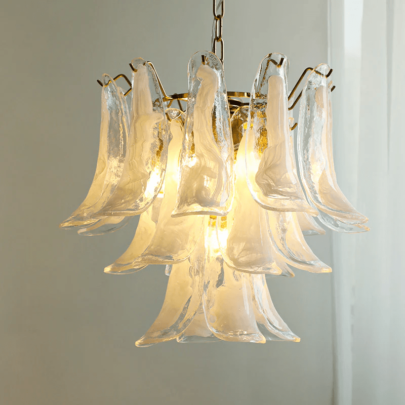 Glyra Amber Bloom Chandelier