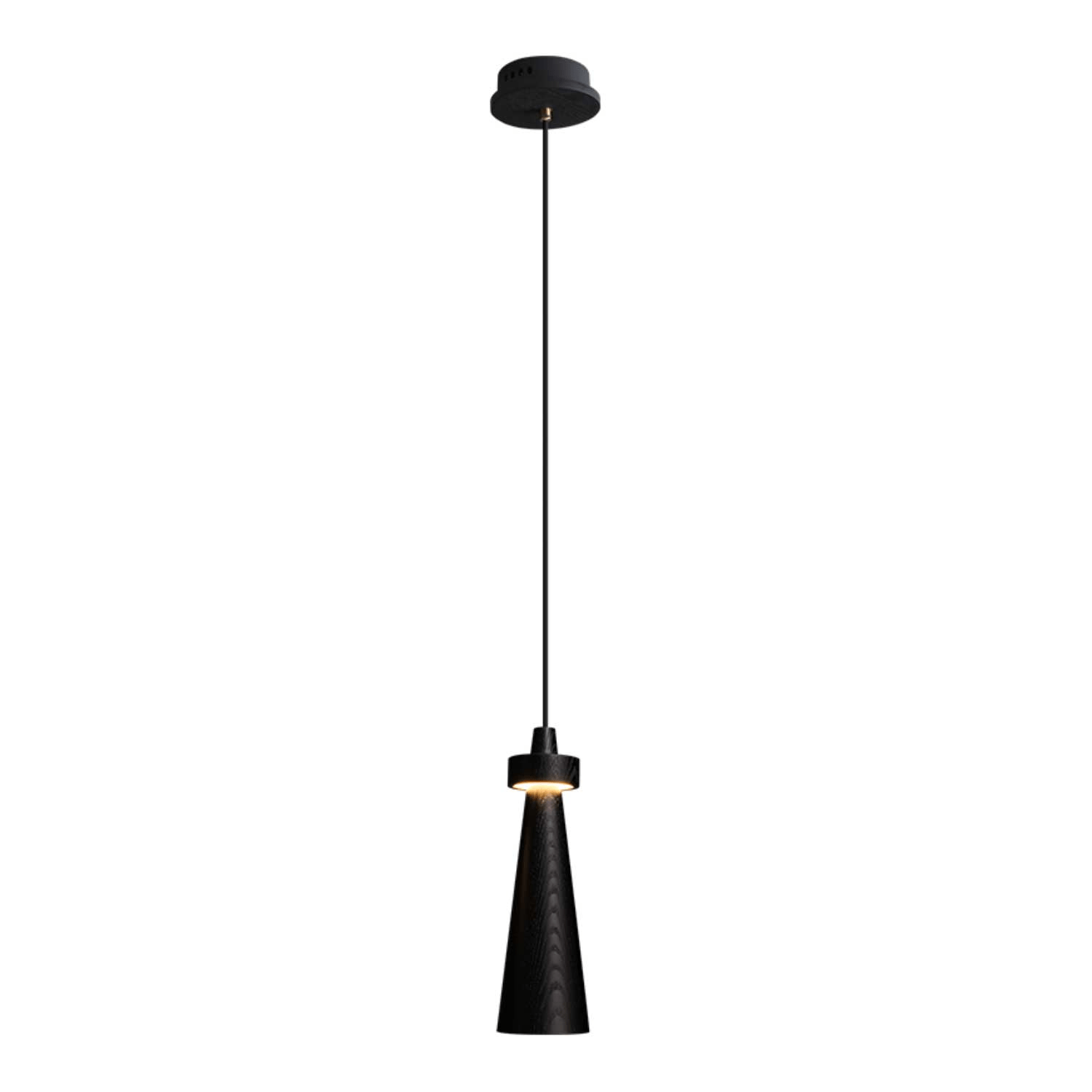 Tesno Minimalist Wood Pendant Light