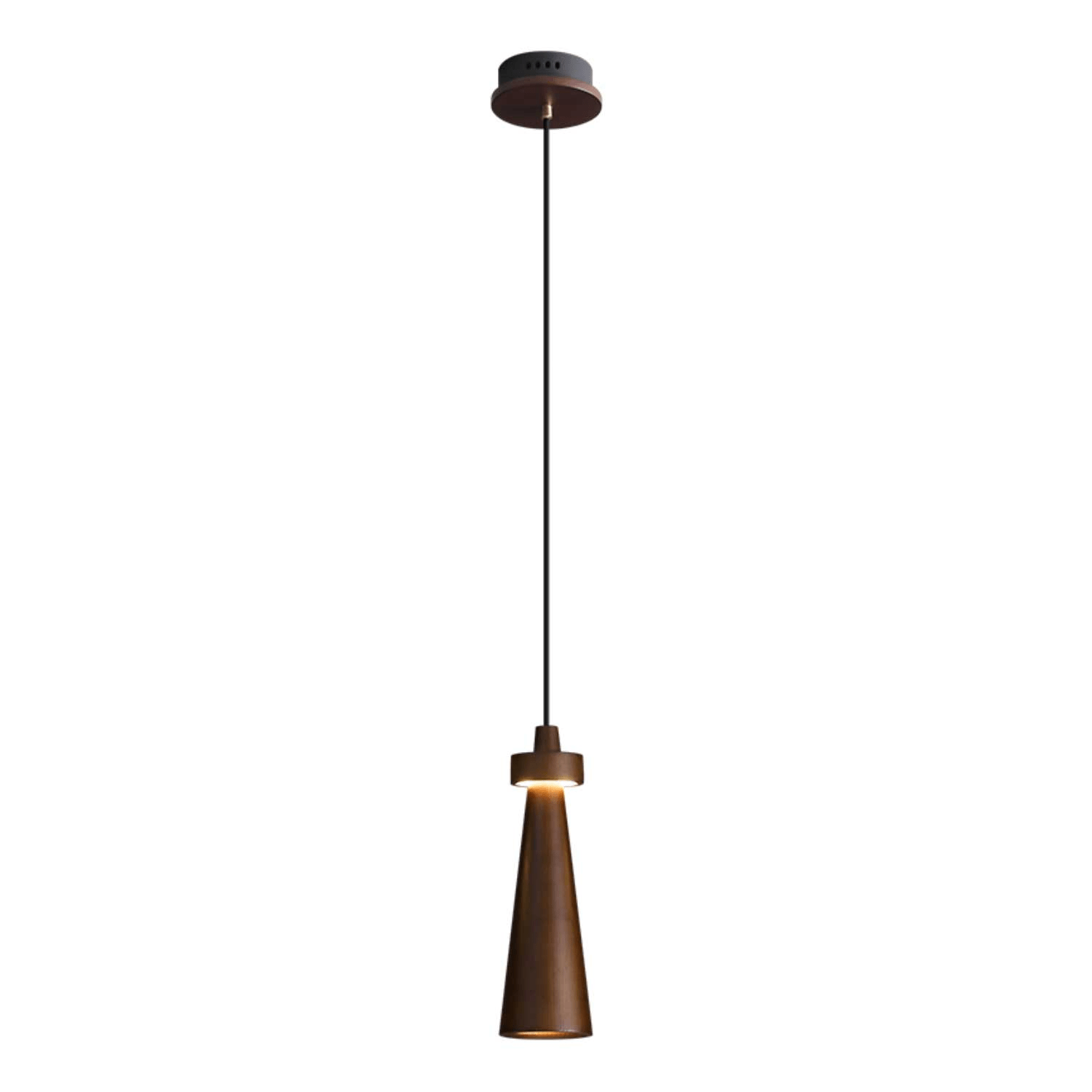 Tesno Minimalist Wood Pendant Light