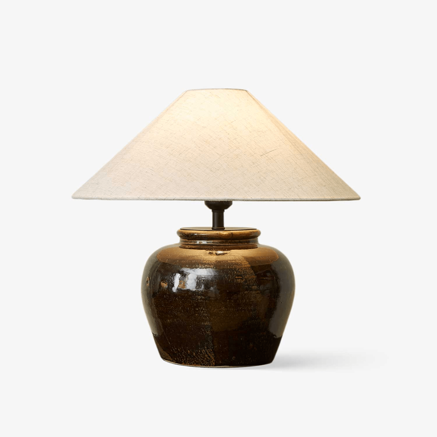 Ravien Umber Jar Table Lamp