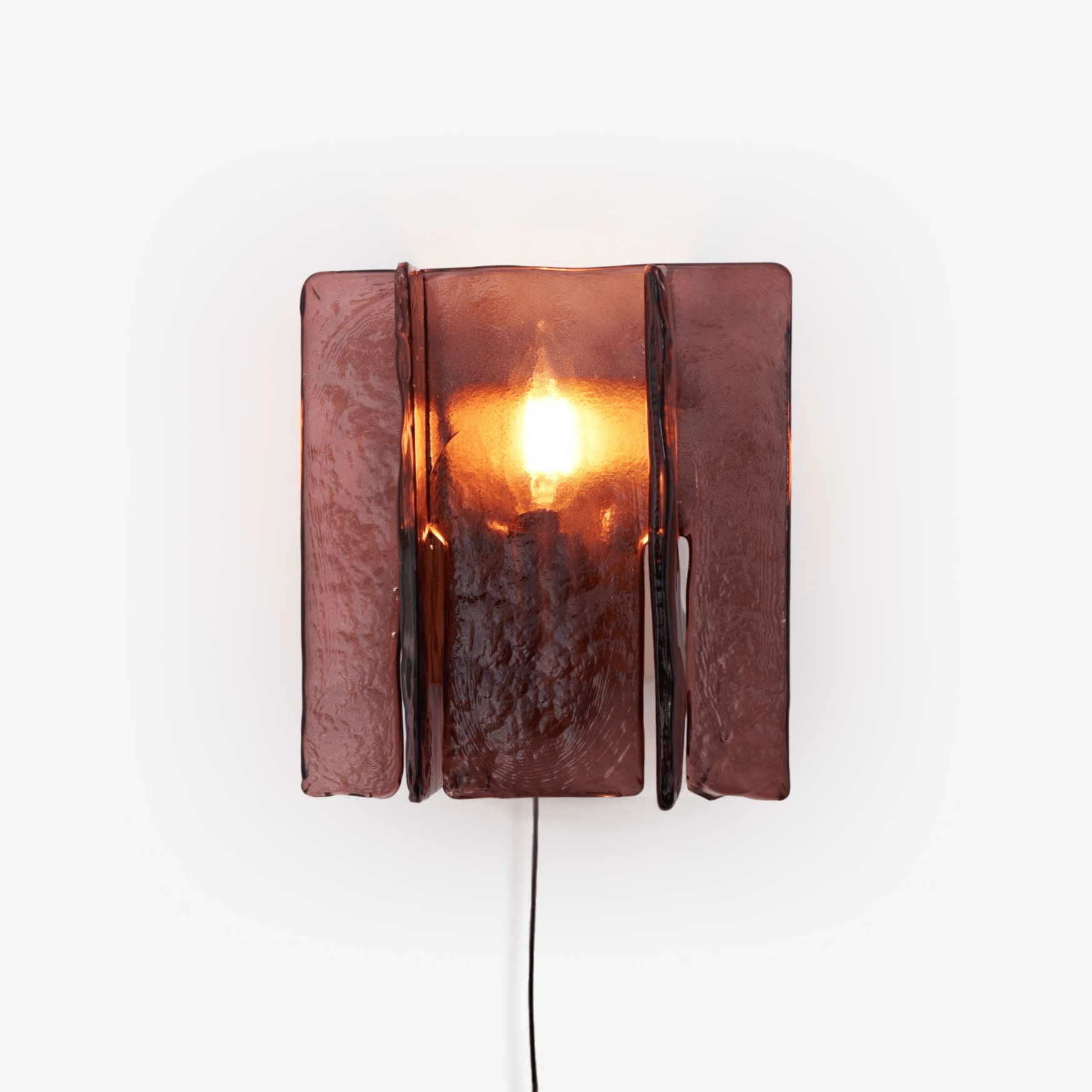 Lustra Wall Light Brass Glass Clear - Neutral Decor