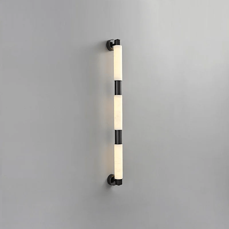 Ospix Alabaster Brass Wall Light