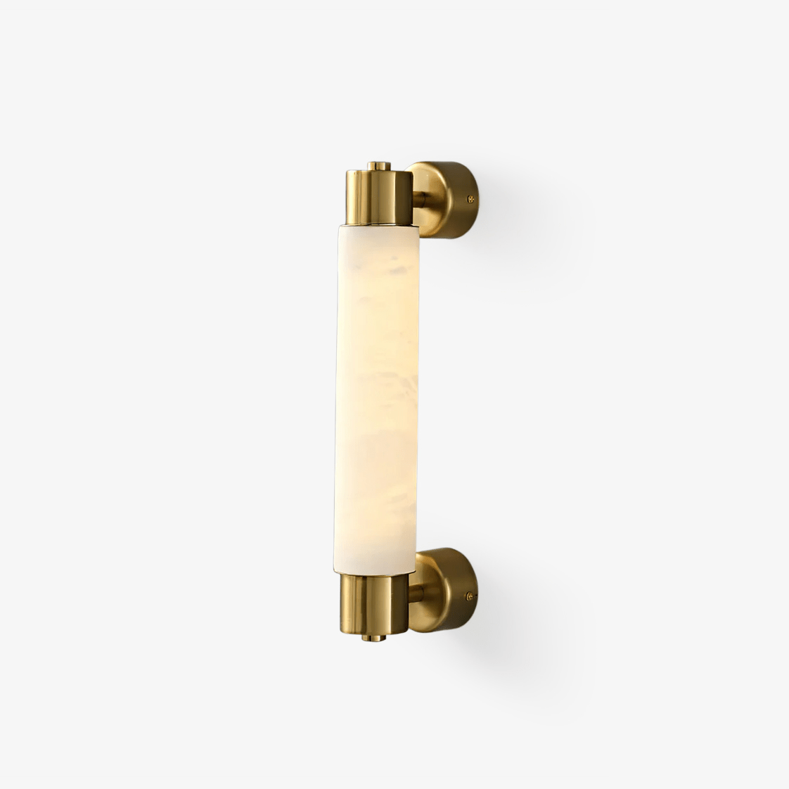 Ospix Alabaster Brass Wall Light