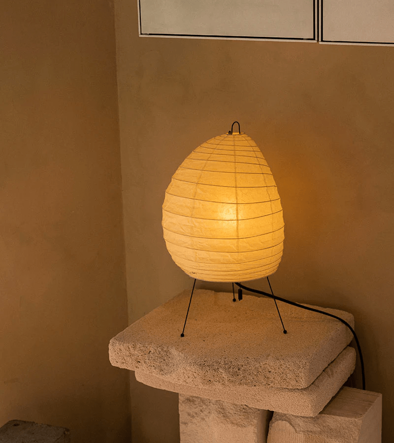 Elaris Modern Rice Paper Table Lamp