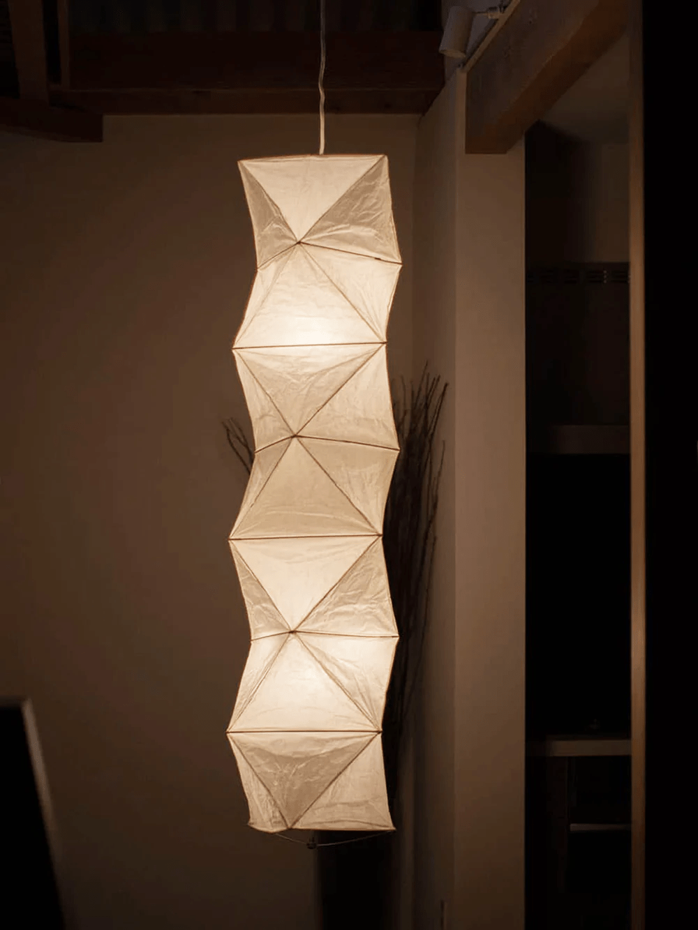 Jirso Minimalist Paper Pendant Light