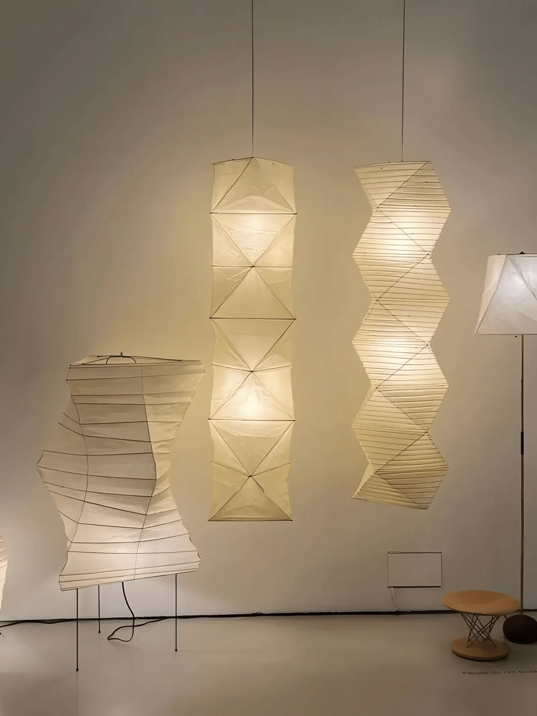 Jirso Minimalist Paper Pendant Light