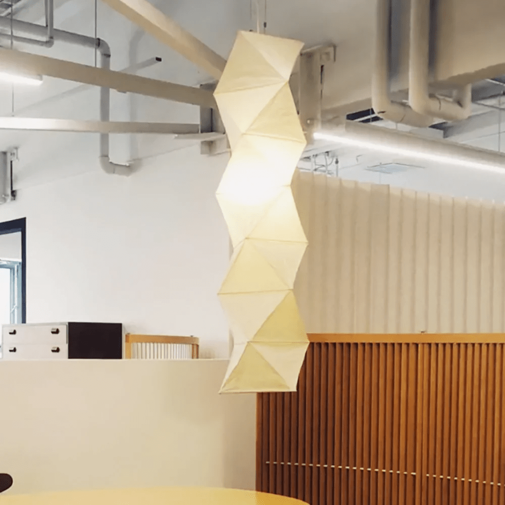 Jirso Minimalist Paper Pendant Light