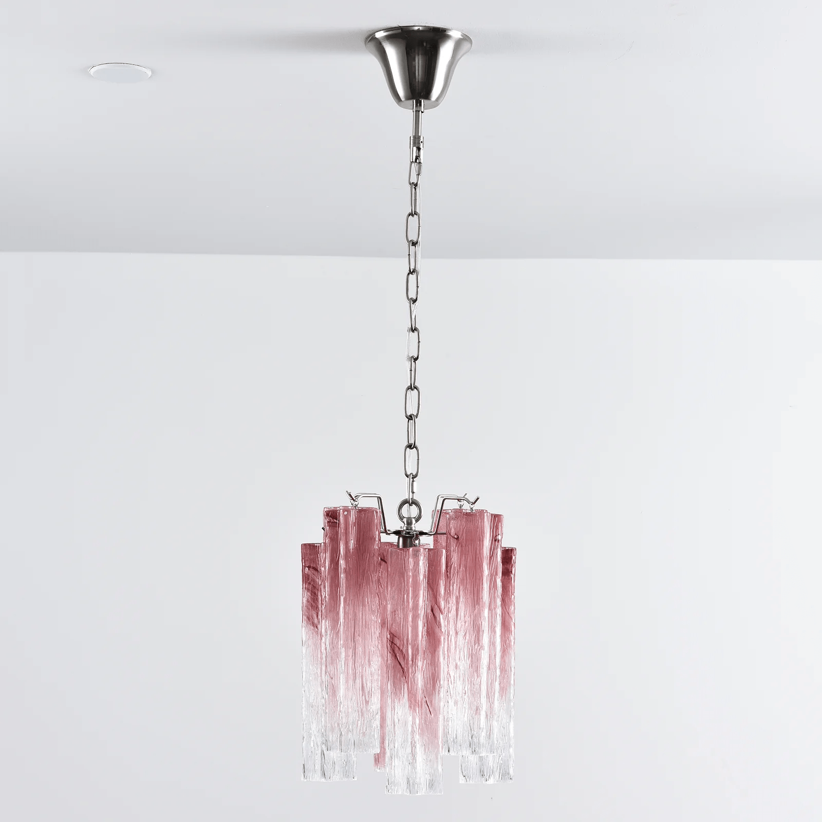 Lioroella Chandelier Pink Gradient Murano Glass
