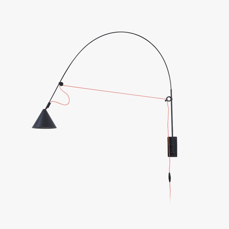 Noraette Wall Lamp Arc Cone Minimalist
