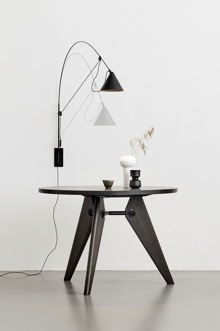 Noraette Wall Lamp Arc Cone Minimalist