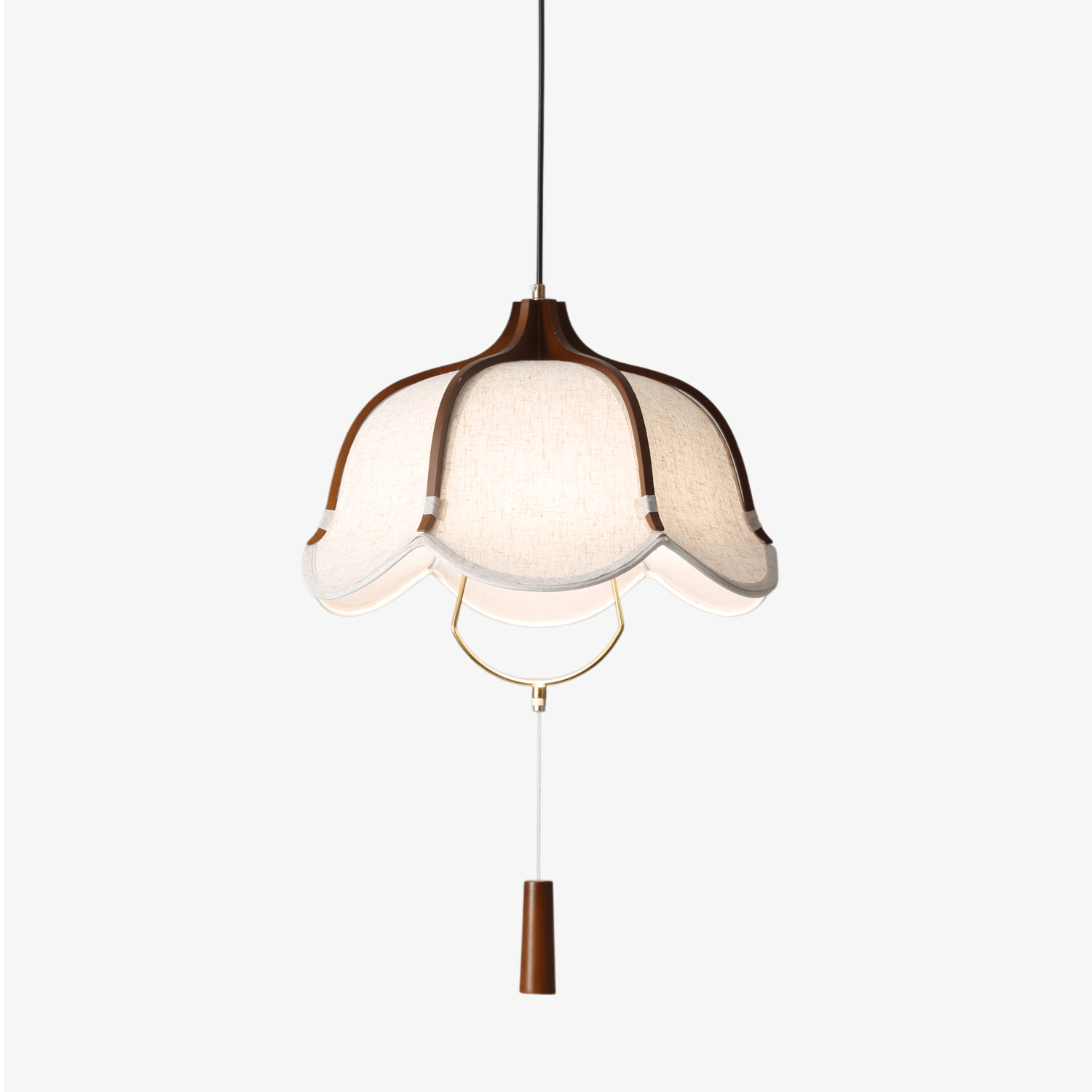Serisia Pendant Lamp Lantern Modern Fabric