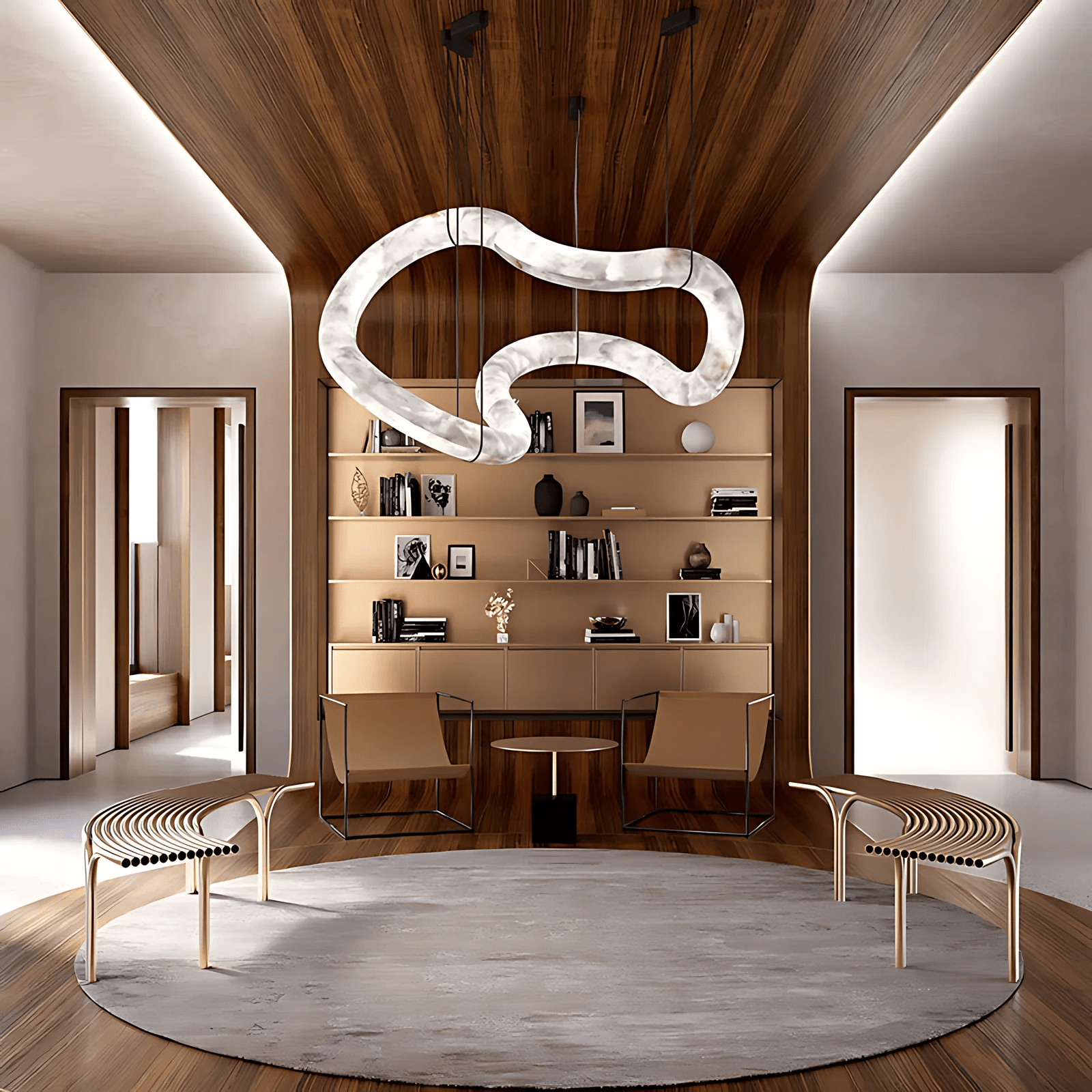 Erya Alabaster Pendant Light
