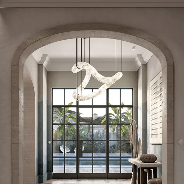 Erya Alabaster Pendant Light