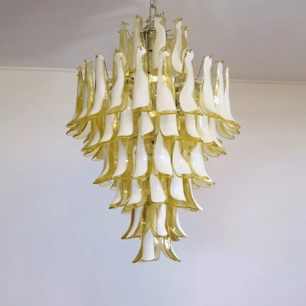 Tessa Glass Petals Pendant Lamp