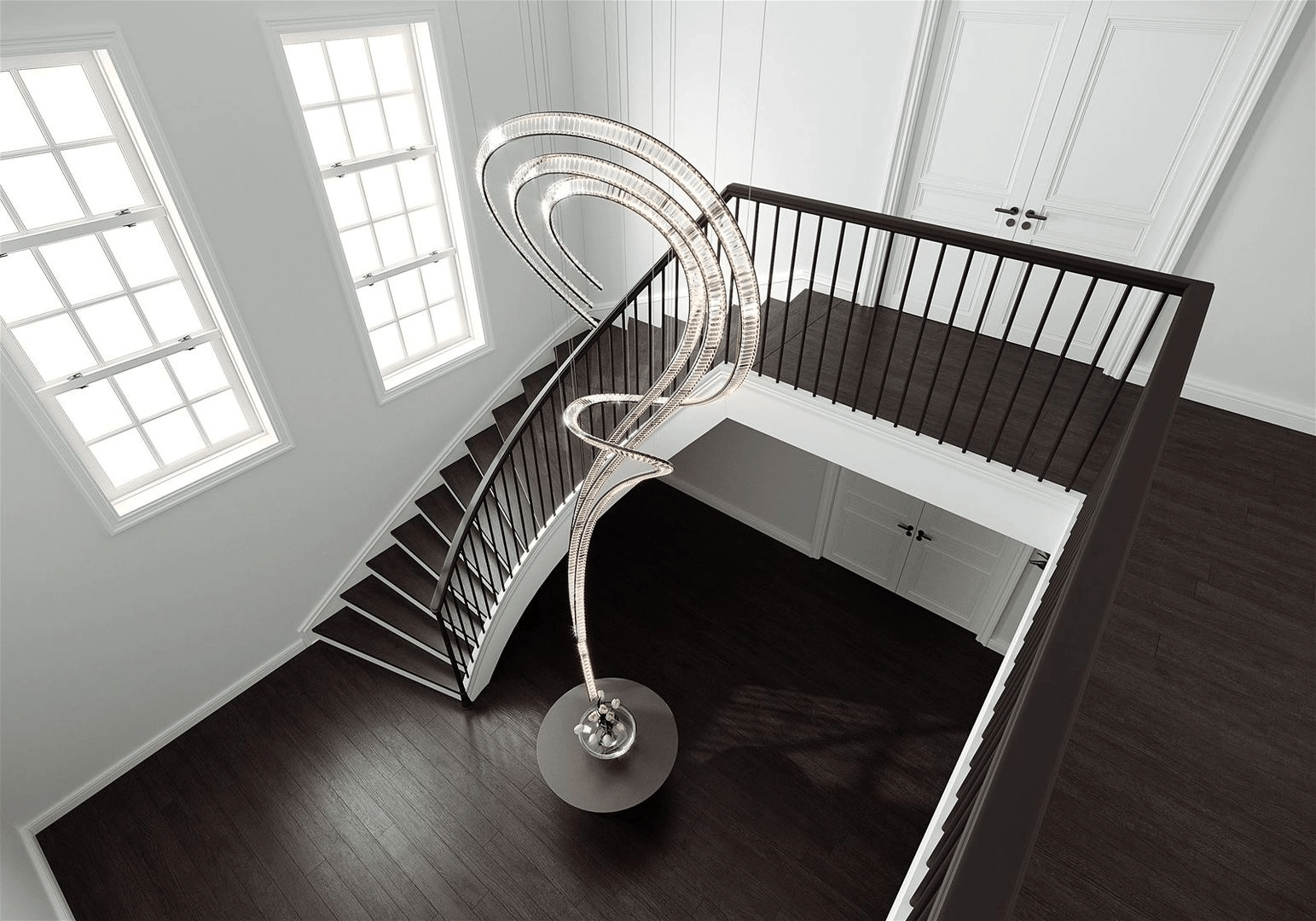 Thalorine Inspiral Chandelier