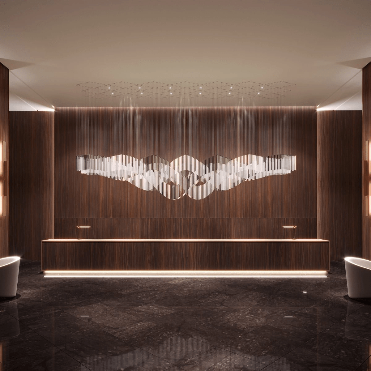 Lucanielle Diamond Cloud Strata Customize Chandelier