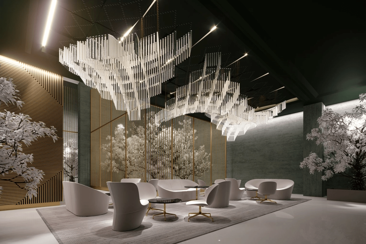 Lucanielle Diamond Cloud Strata Customize Chandelier
