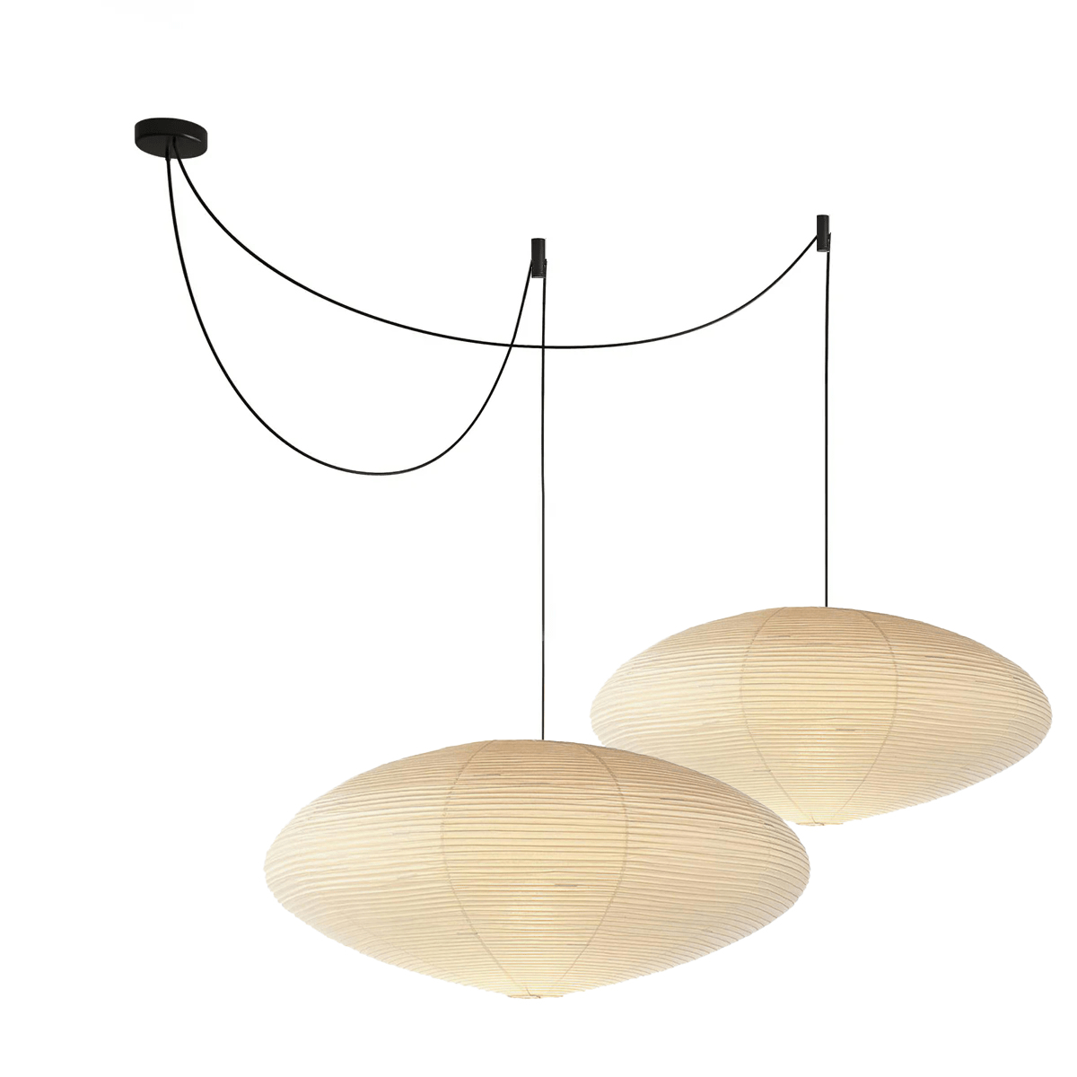 Nerastead Washi Paper 15A 21A 26A Pendant Light