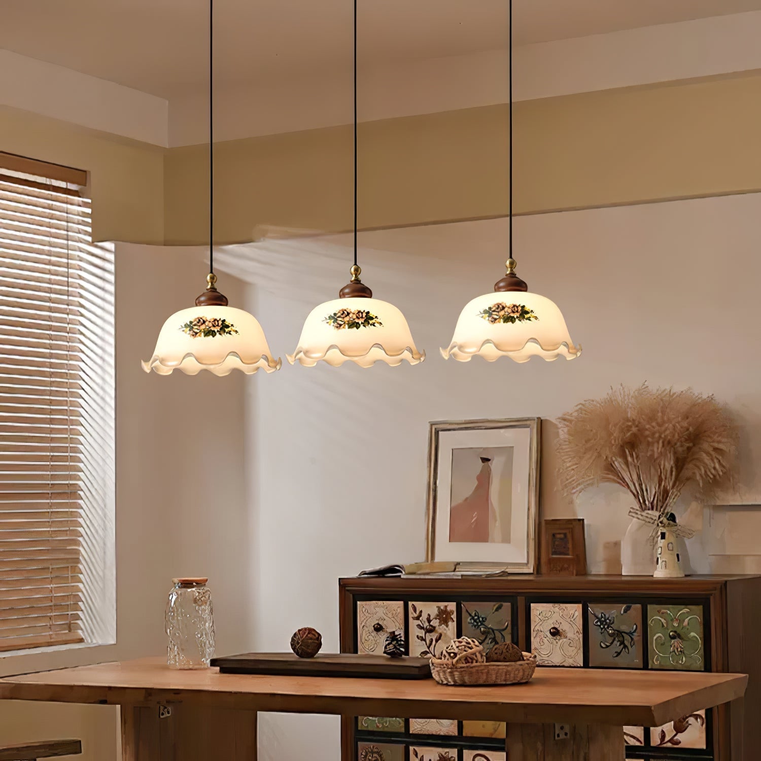 Floréa Bloom Glass Pendant Light