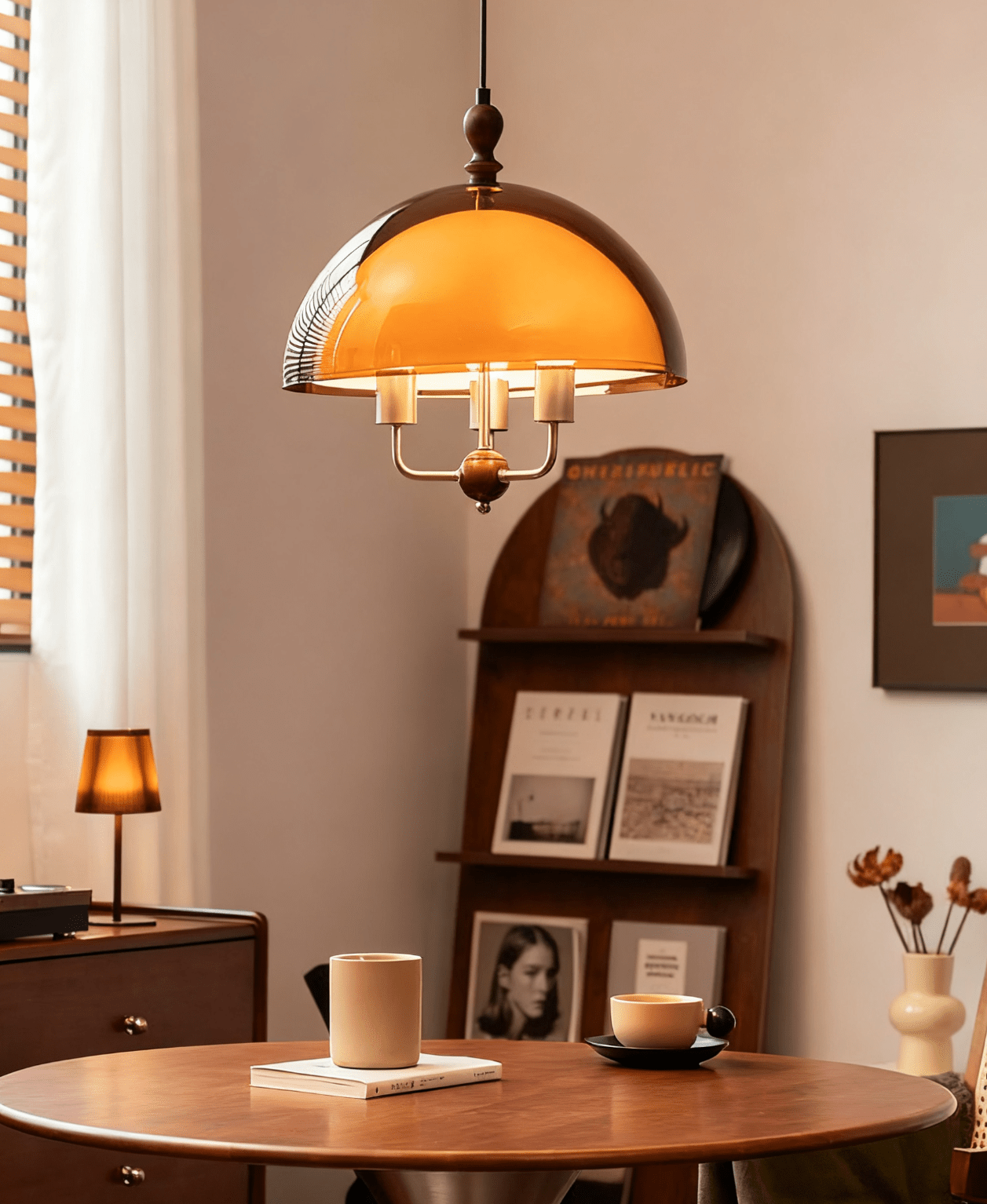 Cindariel Dome Shaped Pendant Light