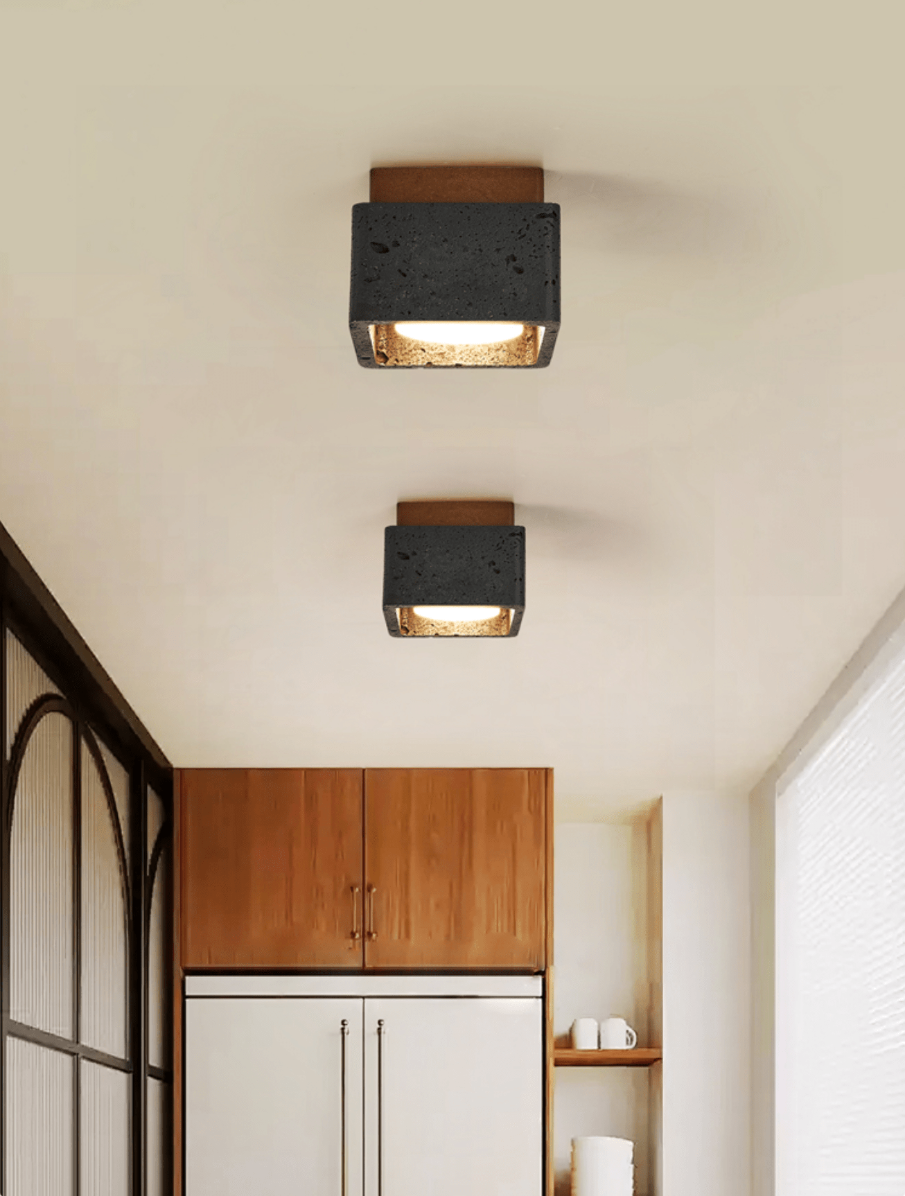 Nyx Obsidian Cube Ceiling Light