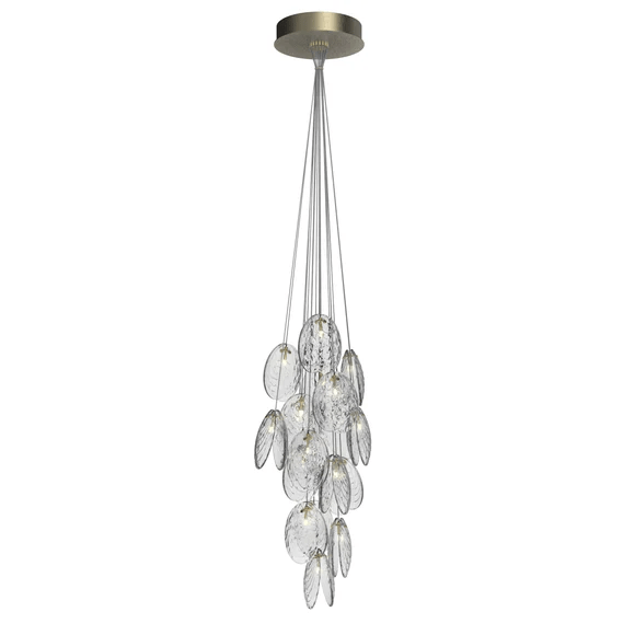 Thalassic Shell Architectural Cluster Chandelier