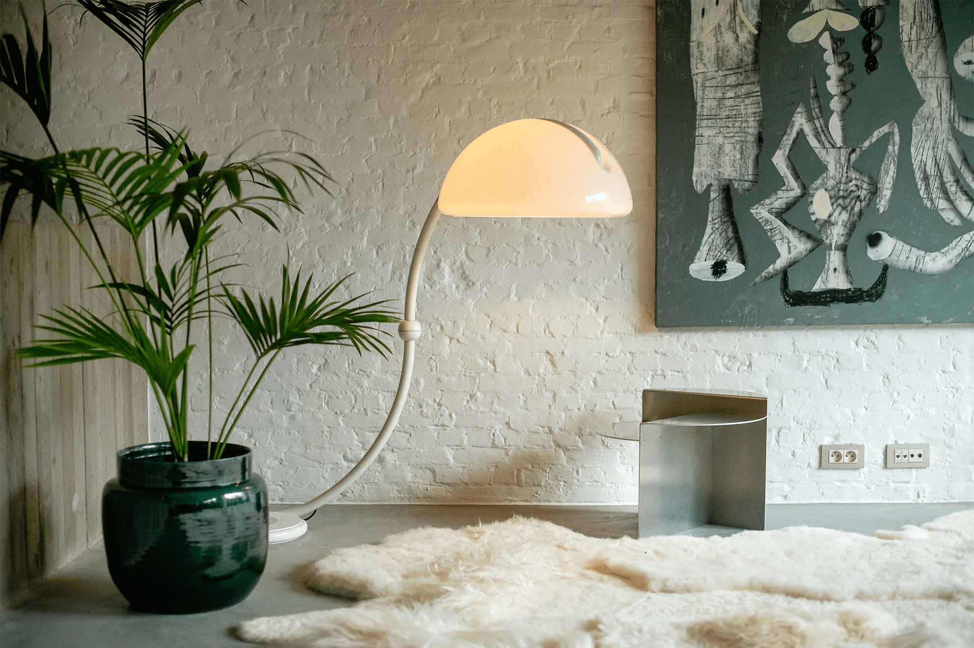 Valmere Arc Dome Floor Lamp