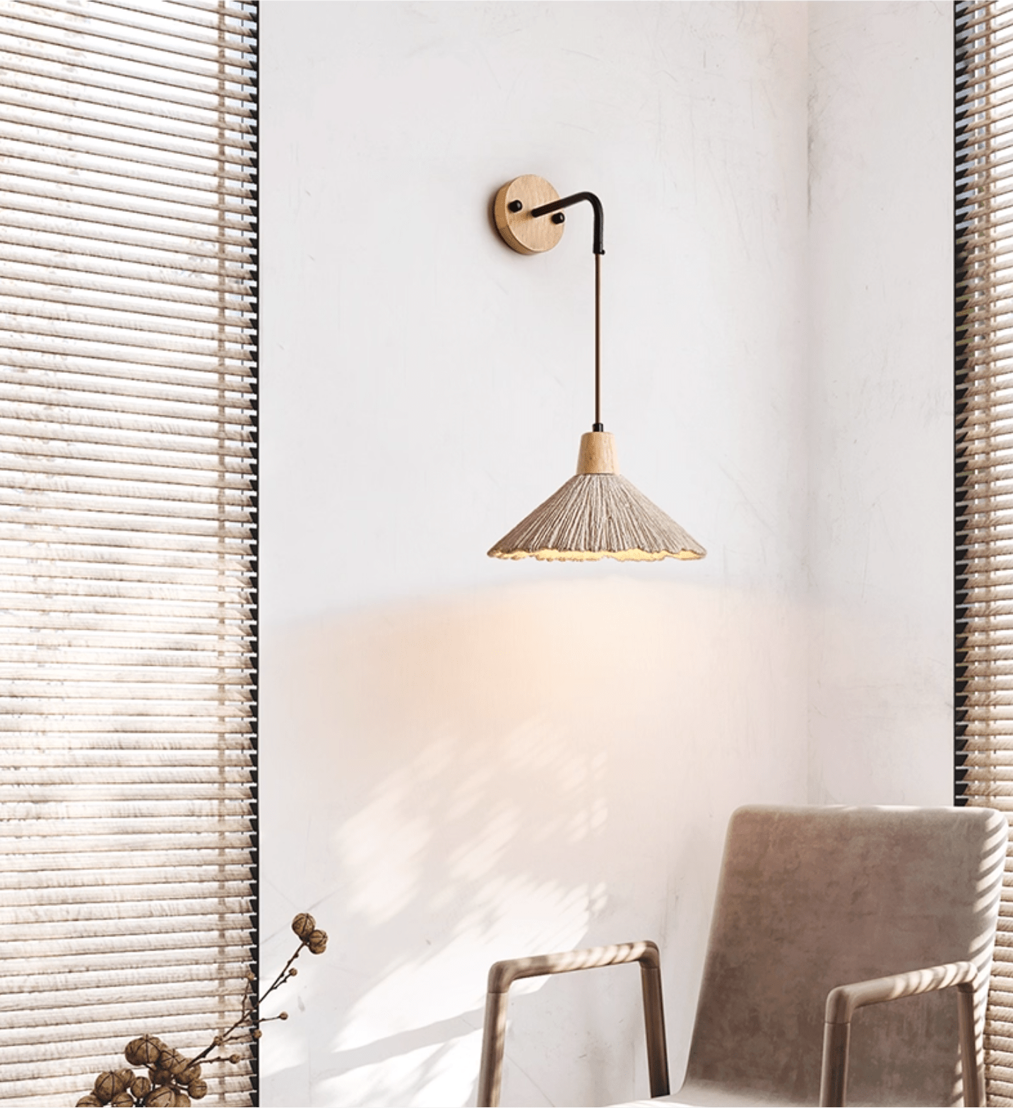 Microcement Wall Lamp