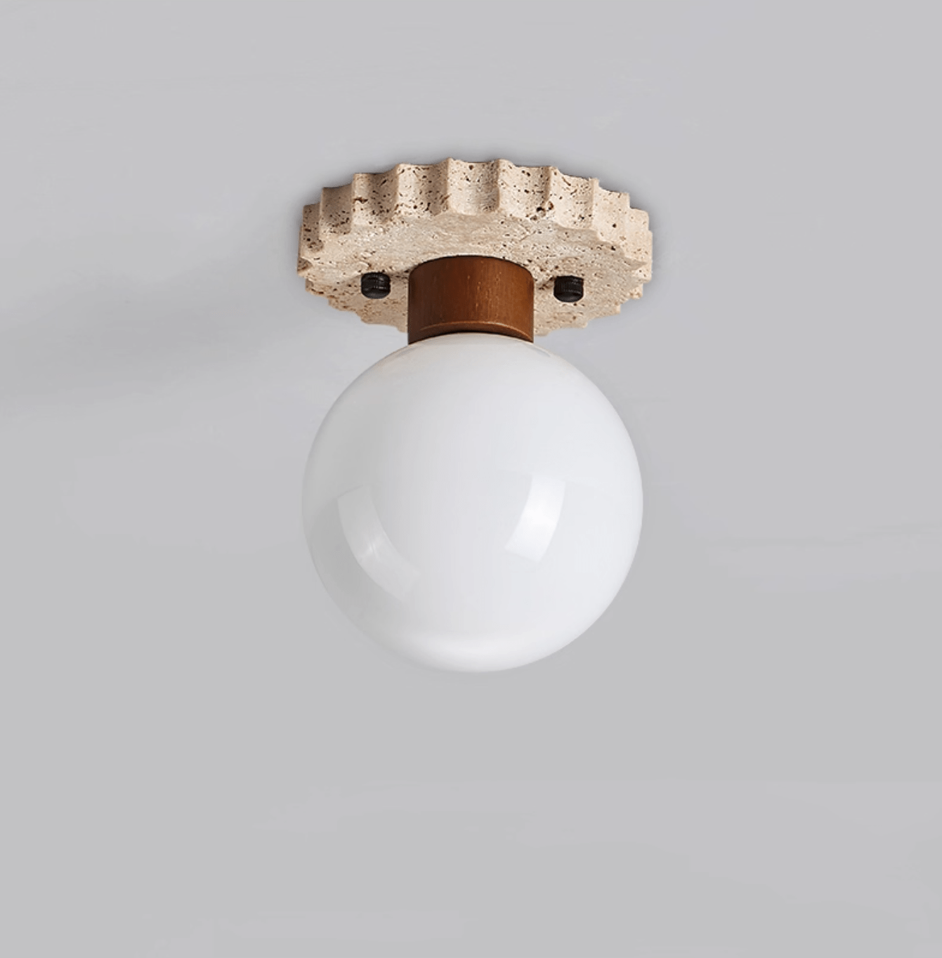 Terieel Cogstone Orb Ceiling Lamp