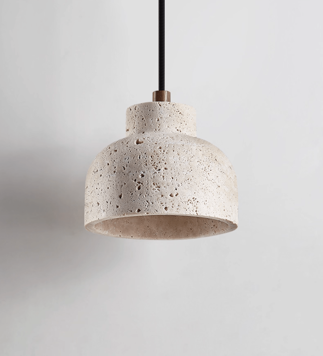 Noraneria Travertine Bell Pendant Lamp