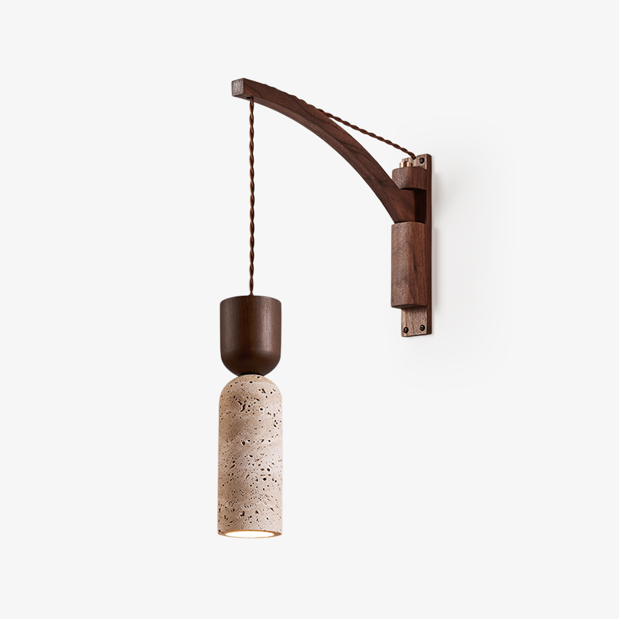 Lestemore Travertine Fusion Wall Sconce