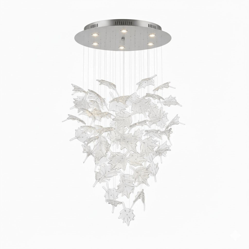 Maple Canopy Crystal Chandelier