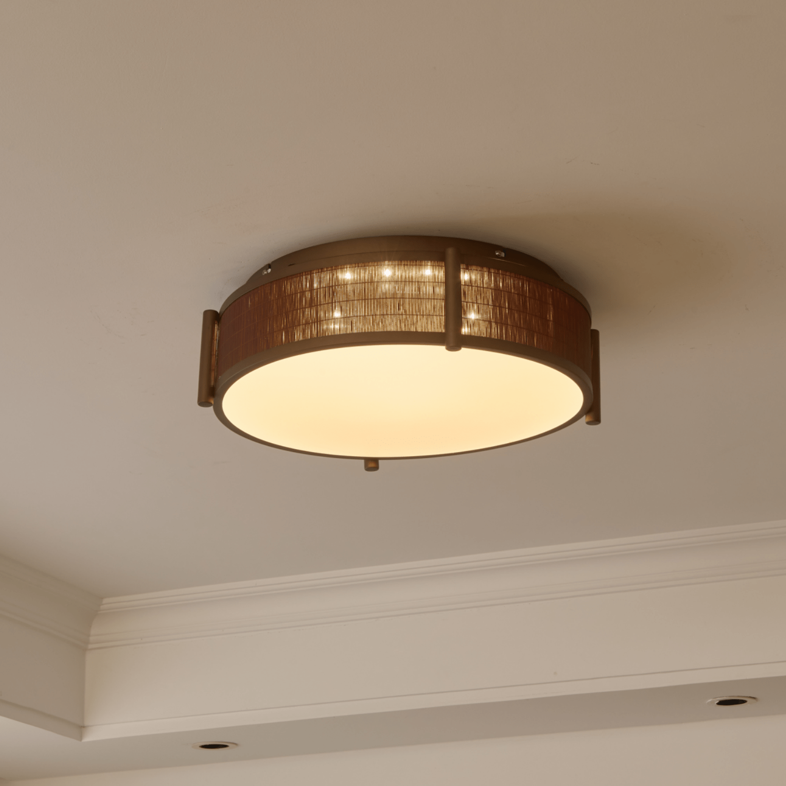 Ravoraya Bamboo Weave Ceiling Lamp