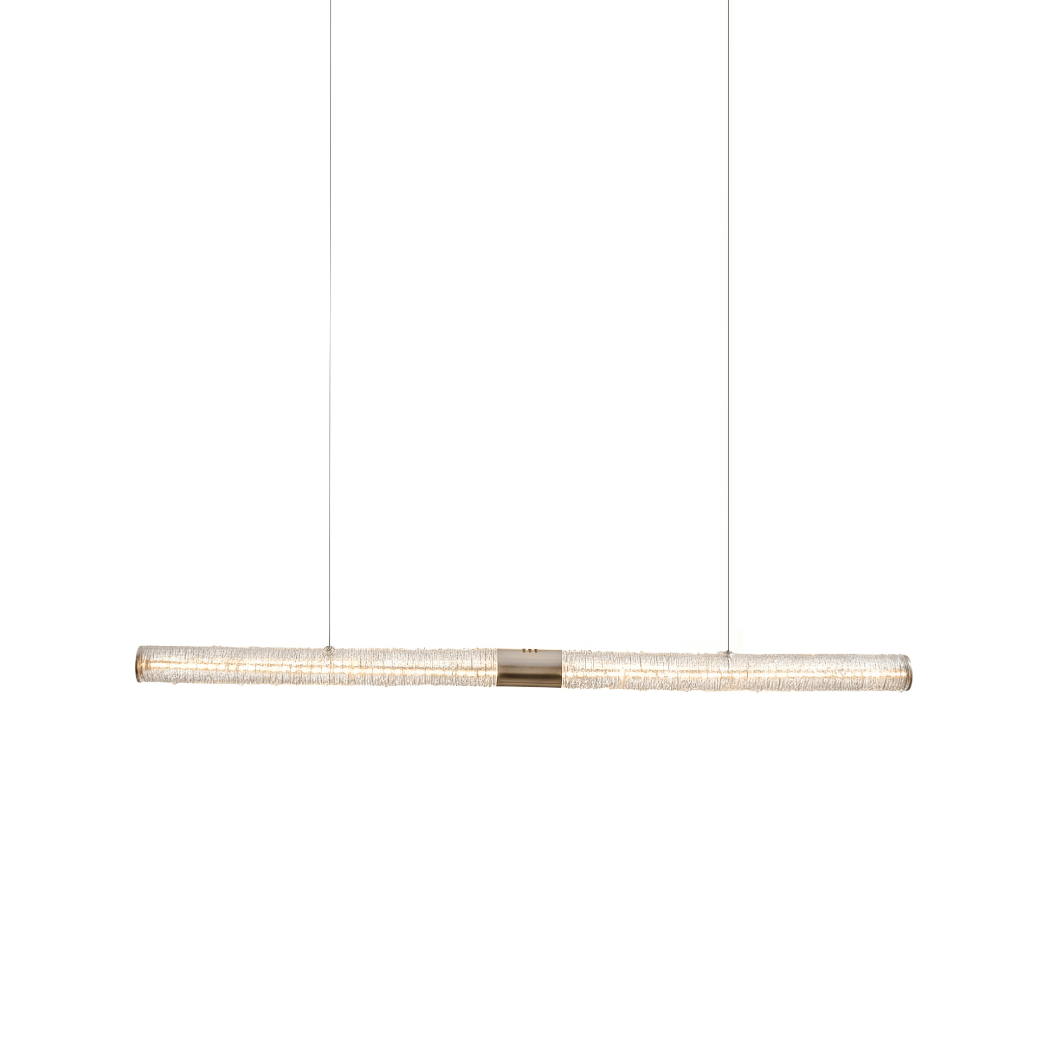Luxelielle Crystal Stream Linear Pendant Lamp