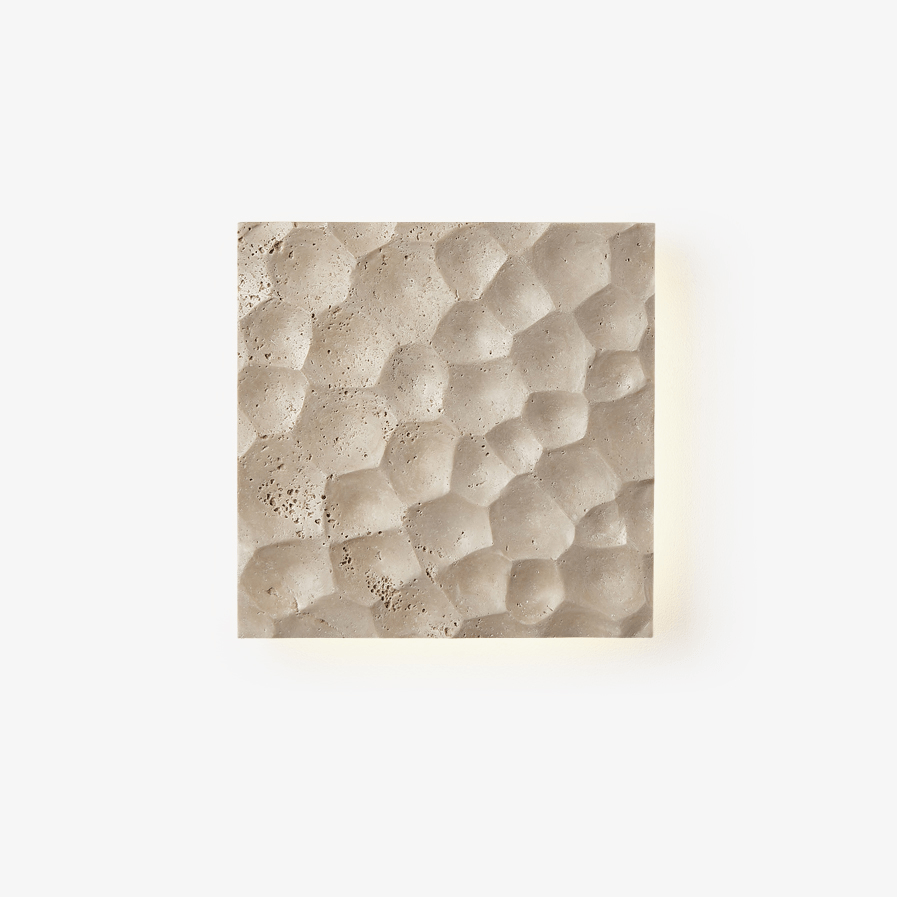 Seleaya Hexa Hive Stone Sconce