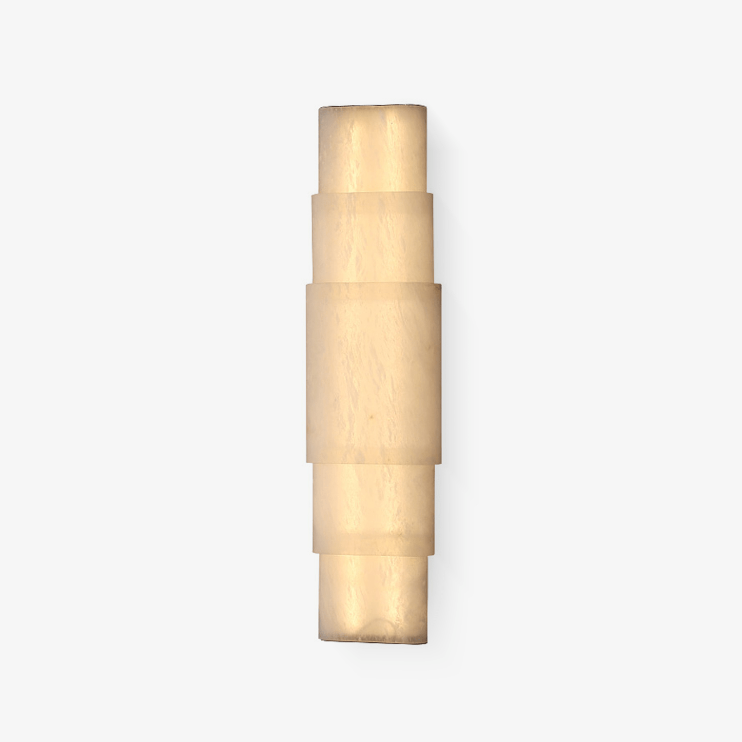 Dornette Tiered Alabaster Column Sconce