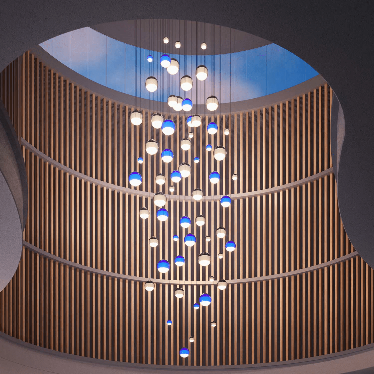 Chromia Orb Cluster Pendant Light