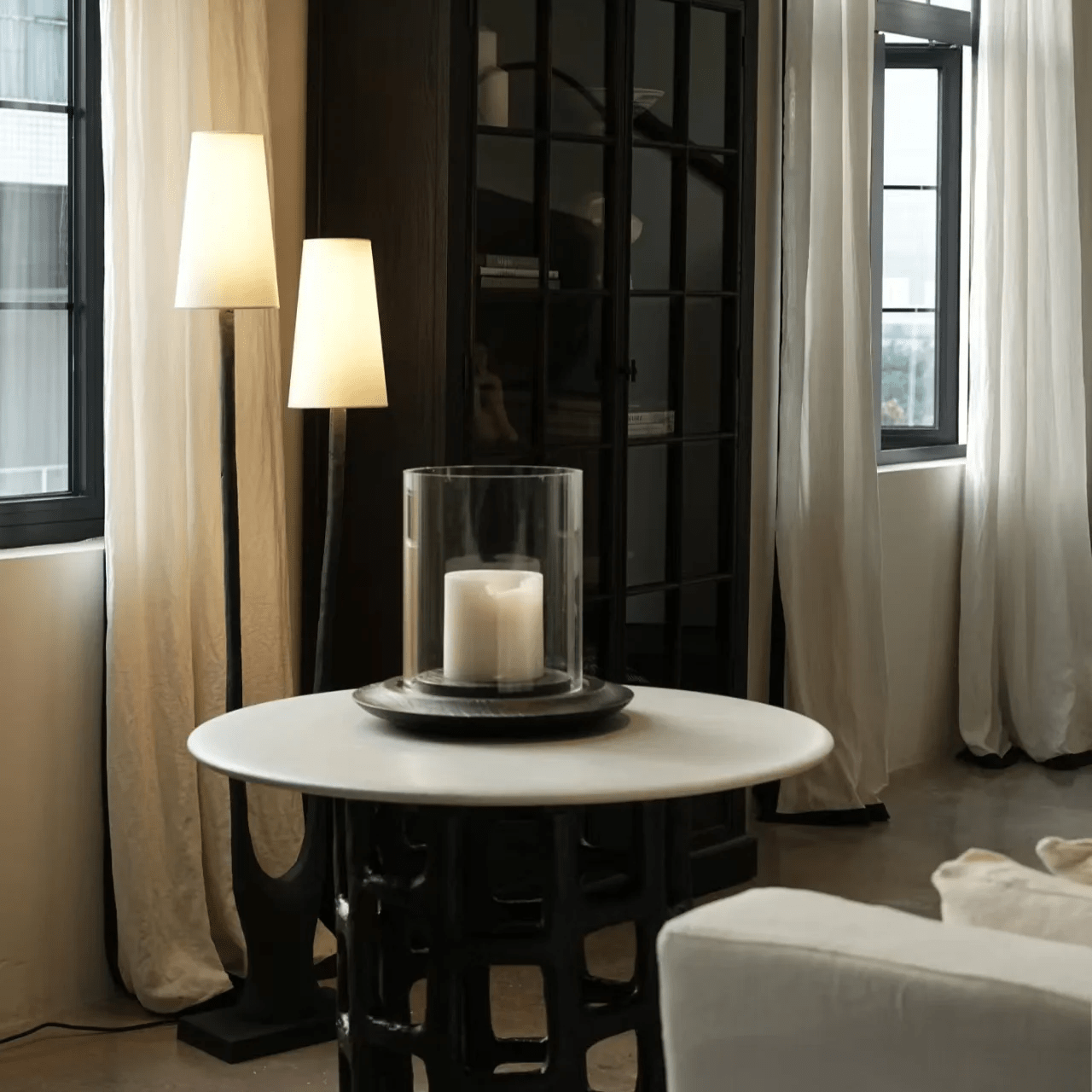 Bran Rooted Floor Light