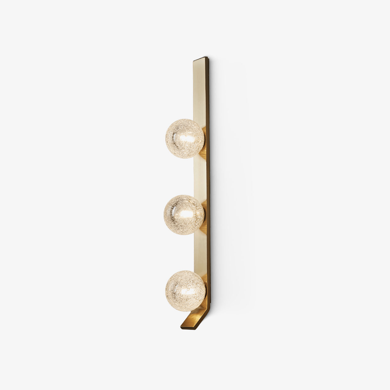 Teriivelle Vertical Orb Wall Sconce
