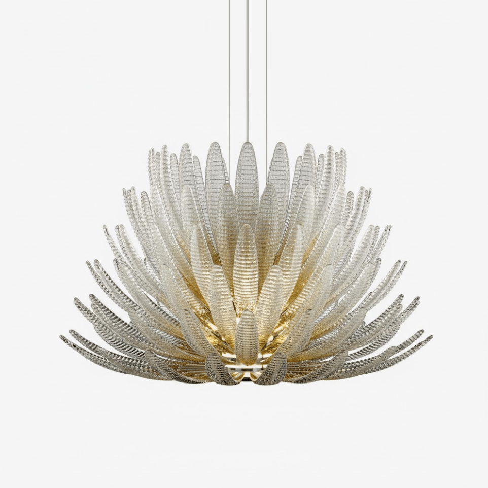 Valerio Aurelia Glass Petal Chandelier