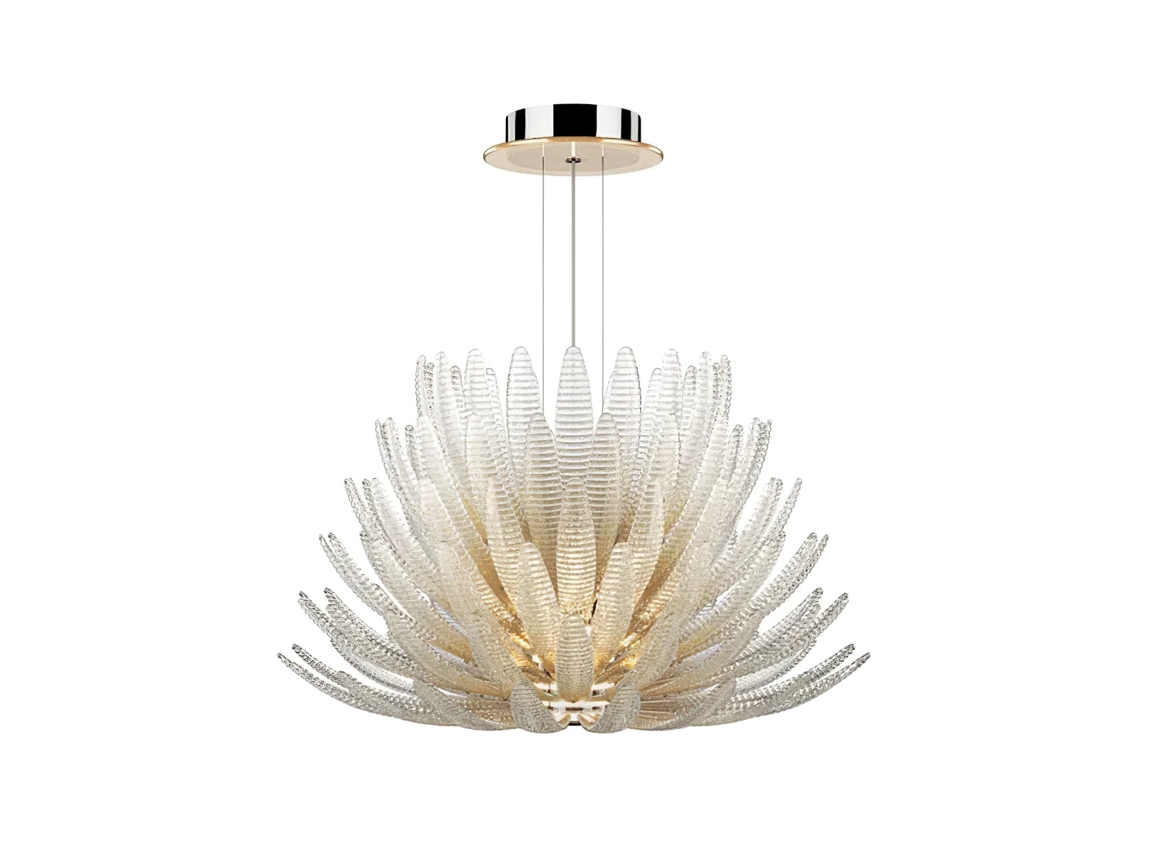 Valerio Aurelia Glass Petal Chandelier