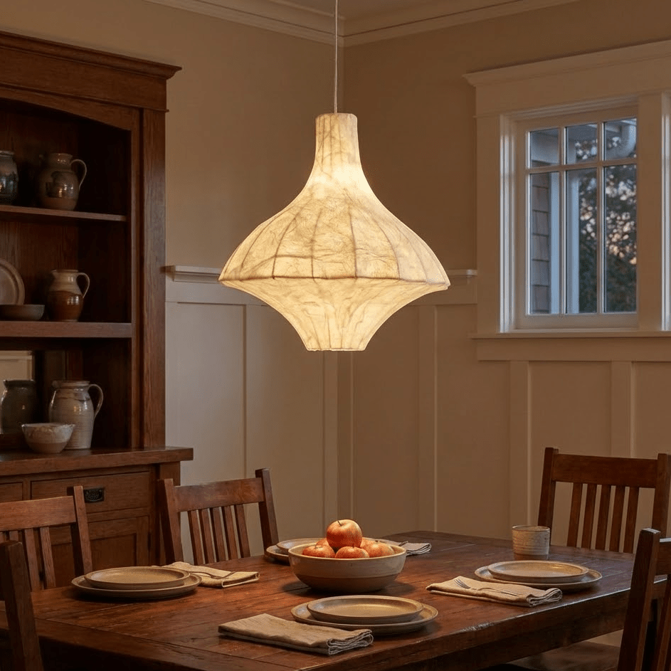 Aurielle Silk Pavilion Pendant Lamp