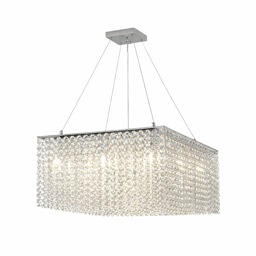 Vantess Crystal Frame Chandelier