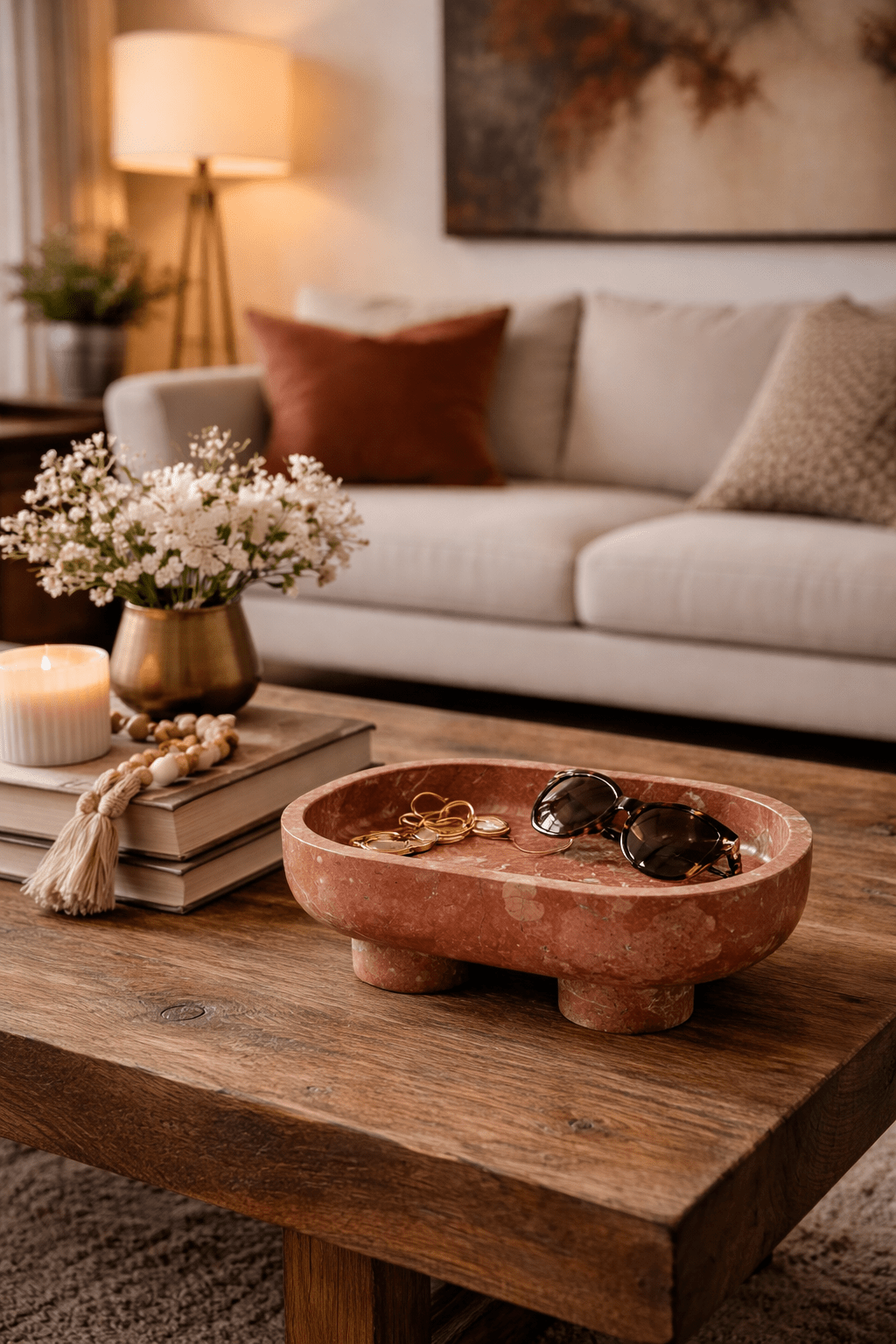 Petanena Marble Tray