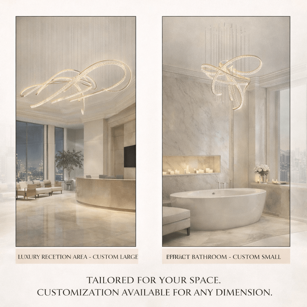 Thalorine Inspiral Chandelier