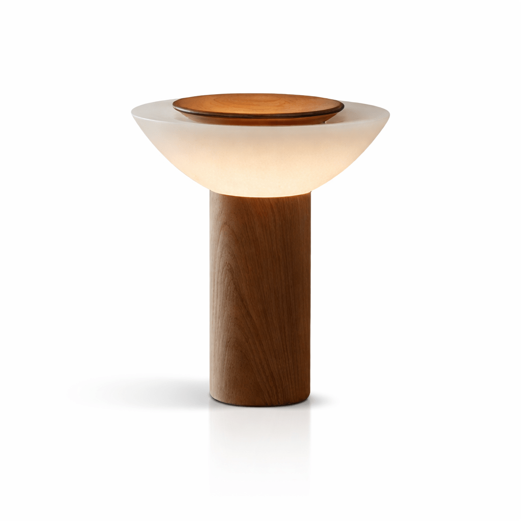Rinenine Wood Table Lamp