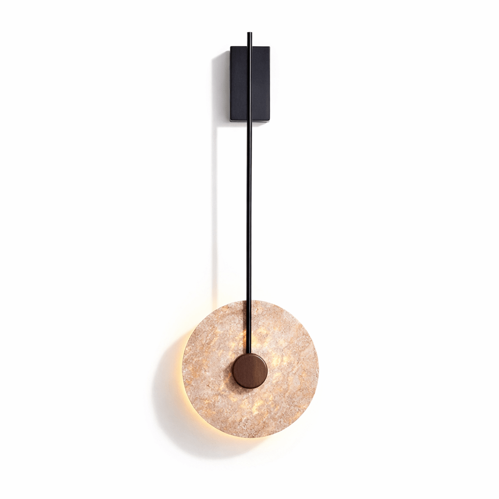 Solven Travertine Wall Lamp